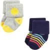 imageHudson Baby Baby Girls Cotton Rich Newborn and Terry SocksSolar System