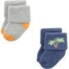 imageHudson Baby Baby Girls Cotton Rich Newborn and Terry SocksSurf Dude