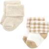 imageHudson Baby Baby Girls Cotton Rich Newborn and Terry SocksTeddy Bear
