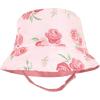 imageHudson Baby Baby Girls Sun Protection HatBlush Rose Leopard