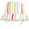 imageHudson Baby Baby Girls Sun Protection HatFlamingo Rainbow Stripe