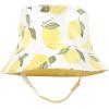 imageHudson Baby Baby Girls Sun Protection HatLemon Stripe