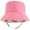 imageHudson Baby Baby Girls Sun Protection HatMint Floral Leopard