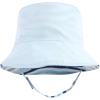 imageHudson Baby Baby Girls Sun Protection HatShark Stripe