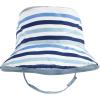 imageHudson Baby Baby Girls Sun Protection HatShark Stripe