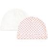 imageHudson Baby Infant Girl Cotton Cap and Scratch Mitten Set Dandelion Wish 06 Months