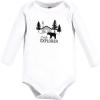 imageHudson Baby Unisex Baby Cotton Layette SetBaby Bear Gray Black