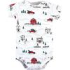 imageHudson Baby Unisex Baby Cotton Layette SetChristmas Scene