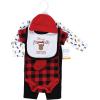 imageHudson Baby Unisex Baby Cotton Layette SetChristmoose