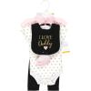 imageHudson Baby Unisex Baby Cotton Layette SetGirl Daddy
