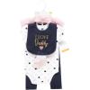 imageHudson Baby Unisex Baby Cotton Layette SetGirl Daddy Pink Navy