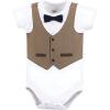 imageHudson Baby Unisex Baby Cotton Layette SetHerringbone Little Fella