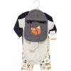 imageHudson Baby Unisex Baby Cotton Layette SetOwl
