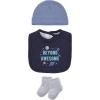 imageHudson Baby Unisex Baby Cotton Layette SetSpace