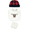 imageHudson Baby Unisex Baby Cotton Layette SetWinter Moose
