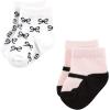 imageHudson Baby Unisex Baby Girls sock and headbandMom Dad