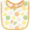 imageHudson Baby Unisex BabyCotton Bib and Headband or Caps SetCitrus Orange