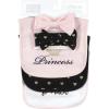 imageHudson Baby Unisex BabyCotton Bib and Headband or Caps SetDaddys Princess
