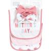 imageHudson Baby Unisex BabyCotton Bib and Headband or Caps SetMothers Day