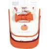 imageHudson Baby Unisex BabyCotton Bib and Headband or Caps SetPink Cutest Pumpkin