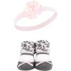 imageHudson Baby babygirls Headband and Socks SetPink Leopard