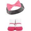 imageHudson Baby babygirls Headband and Socks SetPink Leopard