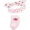 imageHudson Baby babygirls Headband and Socks SetPrincess 8piece