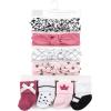 imageHudson Baby babygirls Headband and Socks SetPrincess 8piece