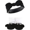 imageHudson Baby babygirls Headband and Socks SetVelvet Knot