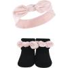 imageHudson Baby babygirls Headband and Socks SetVelvet Knot
