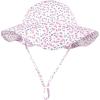 imageHudson Baby Baby Girls Sun Protection HatPink Berry Floral