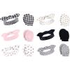 imageHudson Baby Girls 12Pc Cotton Headband and Scratch Mitten Set Lady Bug Xoxo 06 MonthsLady Bug Xoxo