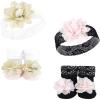 imageHudson Baby babygirls Headband and Socks SetLace