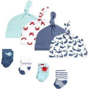 imageHudson Baby Baby Girls Cap and Socks SetWhale
