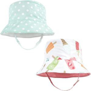 imageHudson Baby Baby Girls Sun Protection HatIce Cream Dot