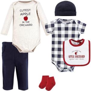 imageHudson Baby Unisex Baby Cotton Layette SetApple Orchard