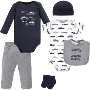 imageHudson Baby Unisex Baby Cotton Layette SetCars