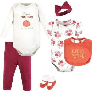 imageHudson Baby Unisex Baby Cotton Layette SetHello Pumpkin