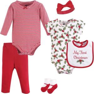 imageHudson Baby Unisex Baby Cotton Layette SetHolly