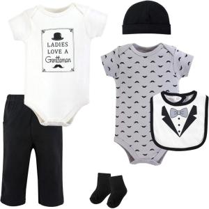 imageHudson Baby Unisex Baby Cotton Layette SetLadies Love