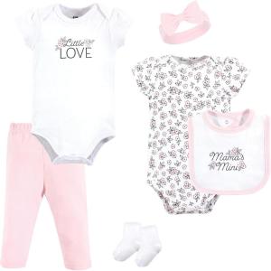 imageHudson Baby Unisex Baby Cotton Layette SetMini Primrose