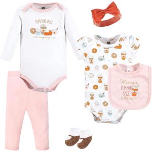 imageHudson Baby Unisex Baby Cotton Layette SetPumpkin Spice Date