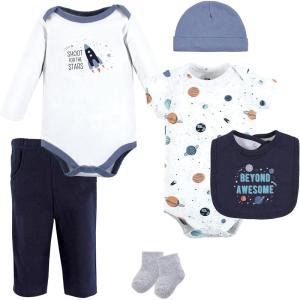imageHudson Baby Unisex Baby Cotton Layette SetSpace