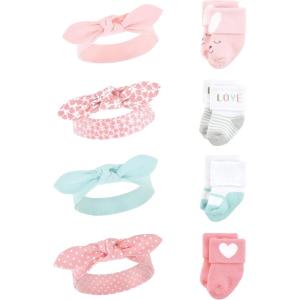 imageHudson Baby babygirls Headband and Socks SetBunny