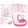 imageHudson Baby Baby Girls Caps or Headbands Bibs Mittens and Socks 12pc SetDinosaur