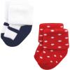 imageHudson Baby Baby Girls Cotton Rich Newborn and Terry SocksWildflower
