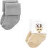 imageHudson Baby Baby Girls Cotton Rich Newborn and Terry SocksWoodland