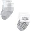 imageHudson Baby Baby Girls Cotton Rich Newborn and Terry SocksWoodland
