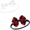 imageHudson Baby Cotton and Synthetic Headbands Size 024 Months12 Days of Christmas Holly