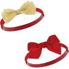 imageHudson Baby Cotton and Synthetic Headbands Size 024 Months12 Days of Christmas Holly